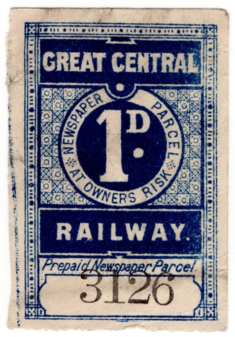 (I.B) Great Central Railway : Newspapers 1d