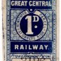 (I.B) Great Central Railway : Newspapers 1d