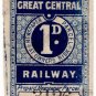 (I.B) Great Central Railway : Newspapers 1d