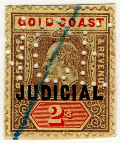 (I.B) Gold Coast Revenue : Judical 2/-