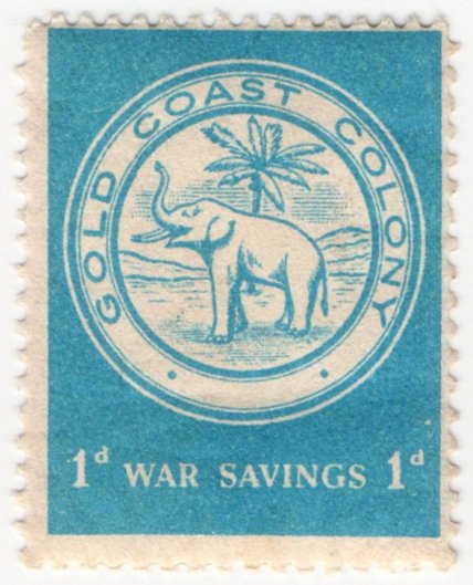 (I.B) Gold Coast Revenue : War Savings 1d