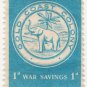 (I.B) Gold Coast Revenue : War Savings 1d