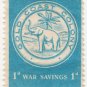 (I.B) Gold Coast Revenue : War Savings 1d