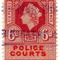 (I.B) Elizabeth II Revenue : Police Courts 6d