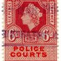 (I.B) Elizabeth II Revenue : Police Courts 6d