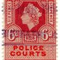 (I.B) Elizabeth II Revenue : Police Courts 6d