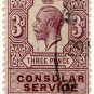 (I.B) George V Revenue : Consular Service 3d