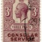 (I.B) George V Revenue : Consular Service 3d