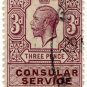 (I.B) George V Revenue : Consular Service 3d