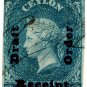(I.B) Ceylon Revenue : Receipt, Draft or Order 1d