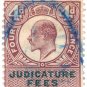 (I.B) Edward VII Revenue : Judicature Fees 4d