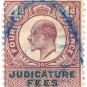 (I.B) Edward VII Revenue : Judicature Fees 4d