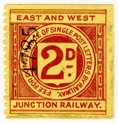 (I.B) East & West Junction Railway : Letter 2d
