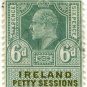 (I.B) Edward VII Revenue : Ireland Petty Sessions 6d