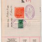 (I.B) Edward VII Revenue : Ireland Registration of Deeds 11/- (complete)