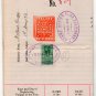 (I.B) Edward VII Revenue : Ireland Registration of Deeds 11/- (complete)