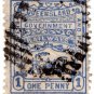 (I.B) Australia - Queensland Railways : Parcel 1d