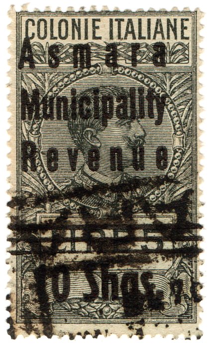 (I.B) BOIC (Asmara) Revenue : Duty 10/- on 5L OP