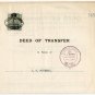 (I.B) Cape of Good Hope Revenue : Stamp Duty £4 (complete document)