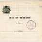 (I.B) Cape of Good Hope Revenue : Stamp Duty £4 (complete document)