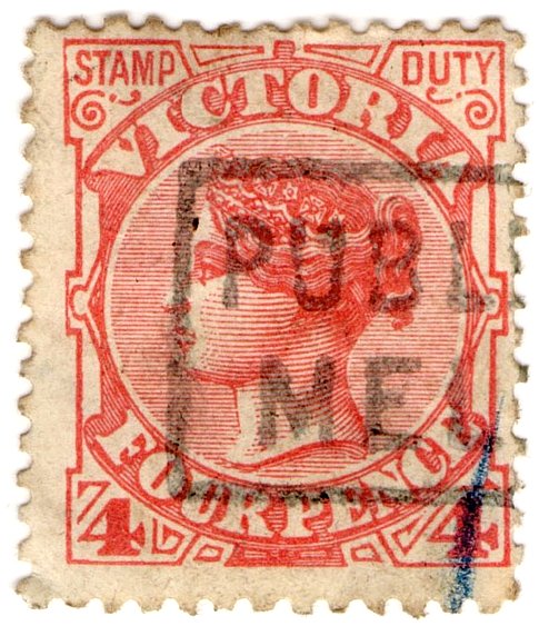 (I.B) Australia - Victoria Revenue : Stamp Duty 4d