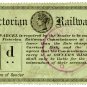 (I.B) Australia - Victoria Railways : Parcels 1d