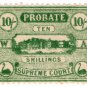 (I.B) Australia - Western Australia Revenue : Probate 10/-