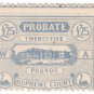 (I.B) Australia - Western Australia Revenue : Probate £25