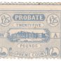(I.B) Australia - Western Australia Revenue : Probate £25