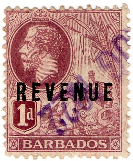 (I.B) Barbados Revenue : Duty 1d