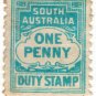 (I.B) Australia - South Australia Revenue : Stamp Duty 1d