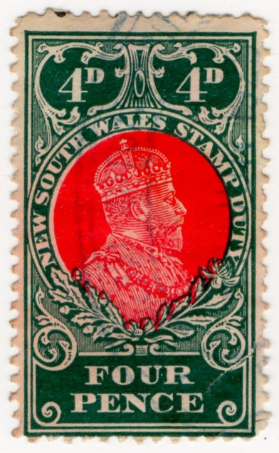 (I.B) Australia - NSW Revenue : Stamp Duty 4d