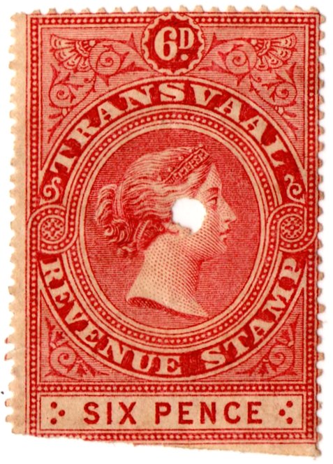 (I.B) Transvaal Revenue : Duty 6d