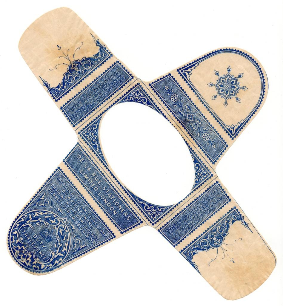 (I.B) QV Revenue : Playing Card Duty 3d (De La Rue)
