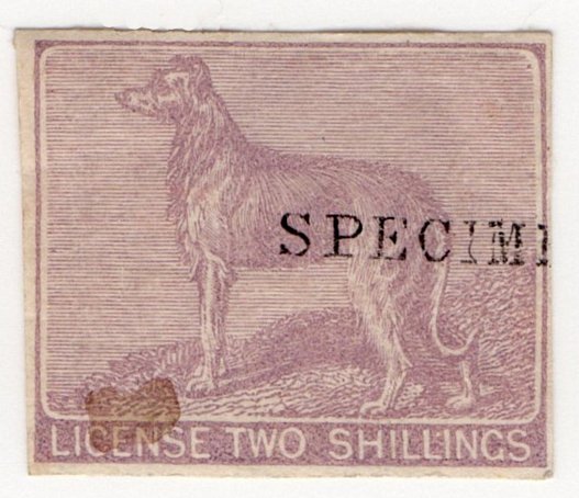 (I.B) QV Revenue : Ireland Dog Licence 2/- (1882)