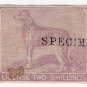 (I.B) QV Revenue : Ireland Dog Licence 2/- (1882)