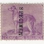 (I.B) QV Revenue : Ireland Dog Licence 2/- (1865)