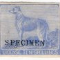 (I.B) QV Revenue : Ireland Dog Licence 10/- (1882)