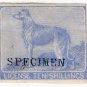 (I.B) QV Revenue : Ireland Dog Licence 10/- (1882)