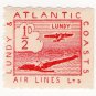 (I.B) Lundy & Atlantic Coasts Air Lines Ltd : &Acirc;&frac12;d Red