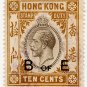 (I.B) Hong Kong Revenue : Bill of Exchange 10c