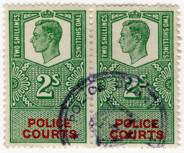 (I.B) George VI Revenue : Police Courts 4/-