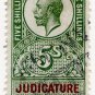 (I.B) George V Revenue : Judicature Fees 5/-