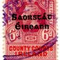 (I.B) George V Revenue : County Courts Ireland 6d OP