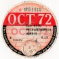 (I.B) GB Revenue : Car Tax Disc (Morris 1972)