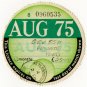(I.B) GB Revenue : Car Tax Disc (Ford 1975)