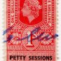 (I.B) Elizabeth II Revenue : Petty Sessions (Northern Ireland) 1/-
