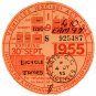 (I.B) GB Revenue : Car Tax Disc (James Motorcycle 1955)