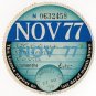 (I.B) GB Revenue : Car Tax Disc (Ford 1977)