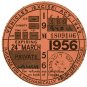 (I.B) GB Revenue : Car Tax Disc (Lancia 1956)